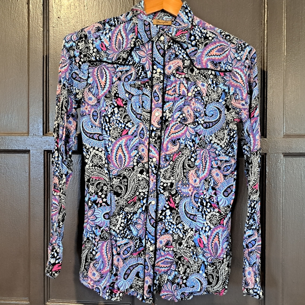Wrangler western blouse